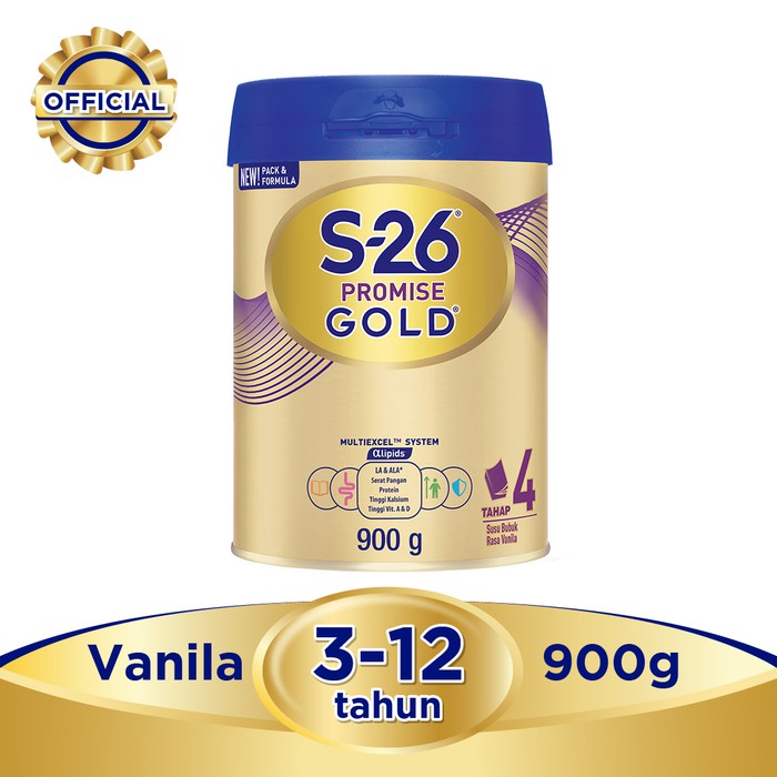 

S26 promise gold tahap 4 900gr