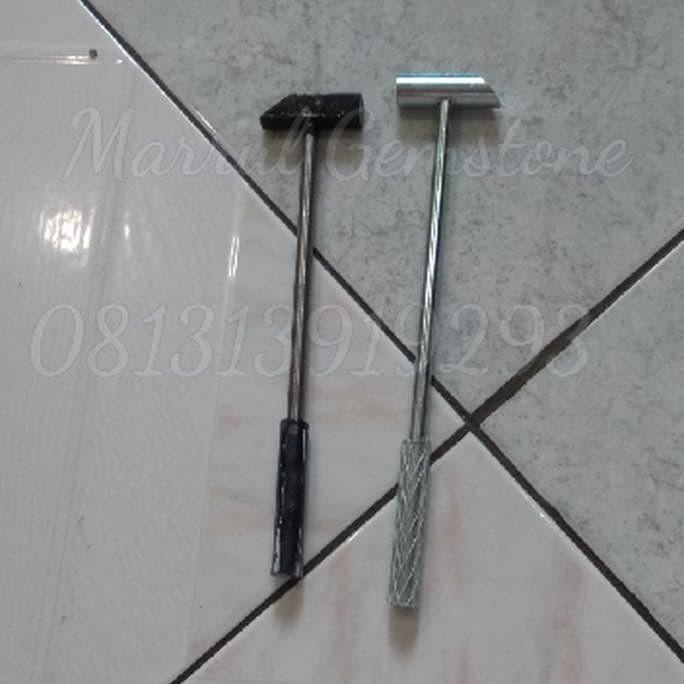 Palu kecil kotak atau palu kecil bulat untuk ketok cincin TERUJI