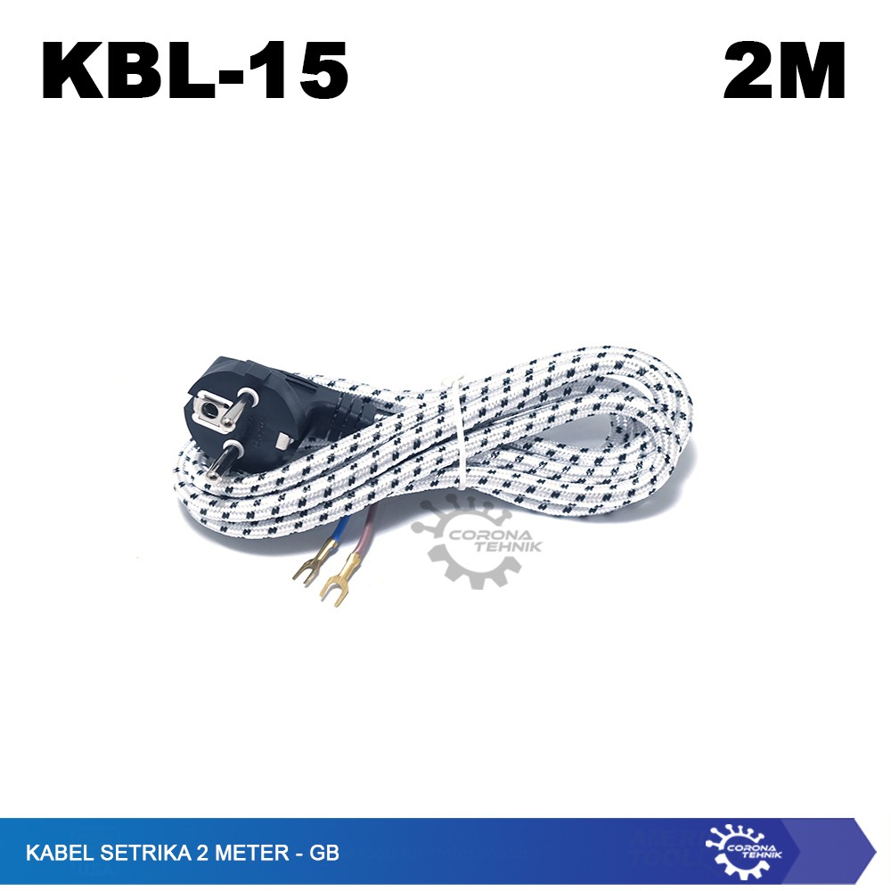 Kabel Setrika 2 Meter - GB