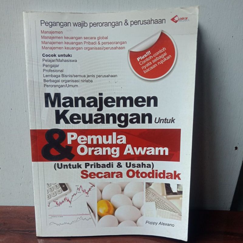 buku manajemen. Manajemen Keuangan untuk pemula dan orang awam