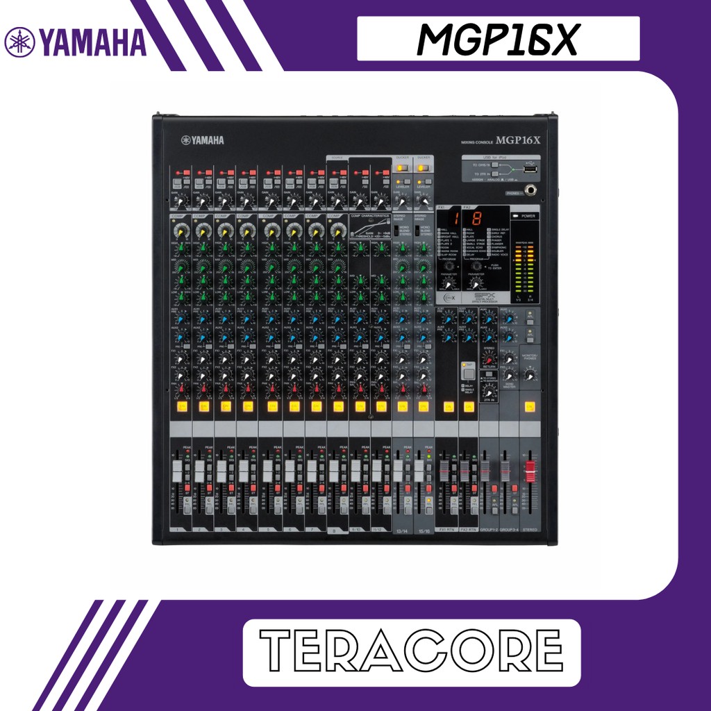Yamaha MGP16X MGP16 MGP-16-X Mixer Analog 16 Input 10 Channel Original