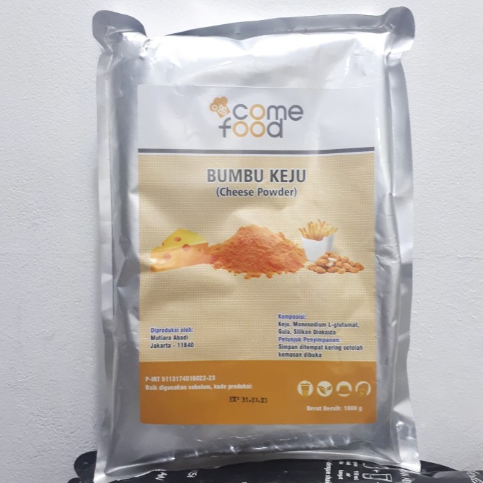 

Seasoning Powder Cheese American Cheese Powder 1kg keju powder