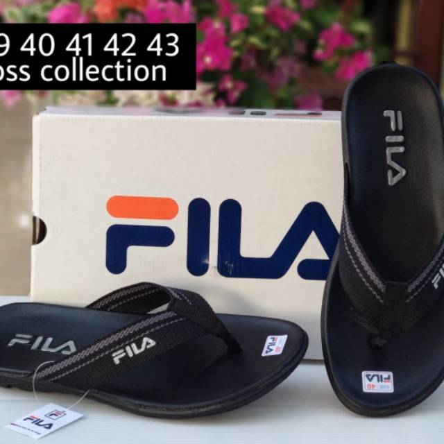 sepatu fila hitam