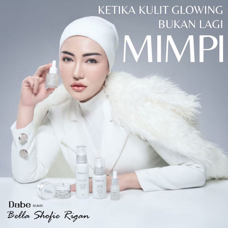 DABE BEAUTE PAKET LUXURY GLOWING PEMUTIH WAJAH CREAM