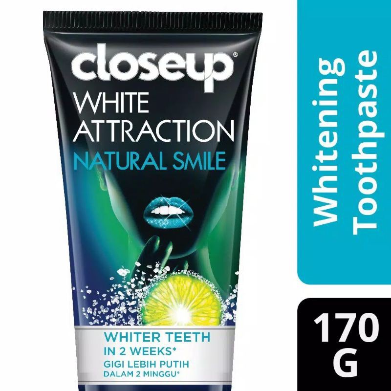 Close Up Pasta Gigi White Attraction Natural Smile Whitening 170 gr