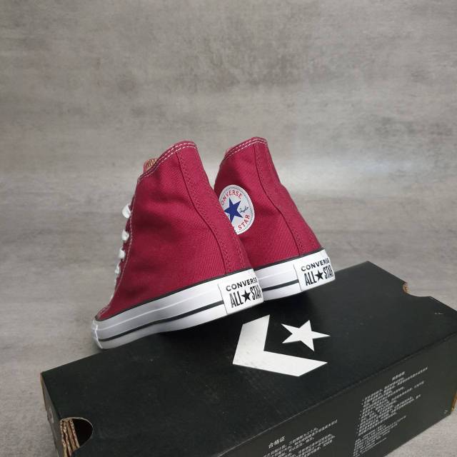 Converse Hi Maroon