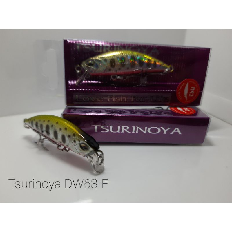Lure minnow LureTsurinoya DW63-F umpan pancing UL killer