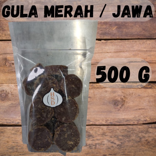 GULA MERAH / GULA JAWA HSD KUALITAS PREMIUM PACKING SEAL 500 G