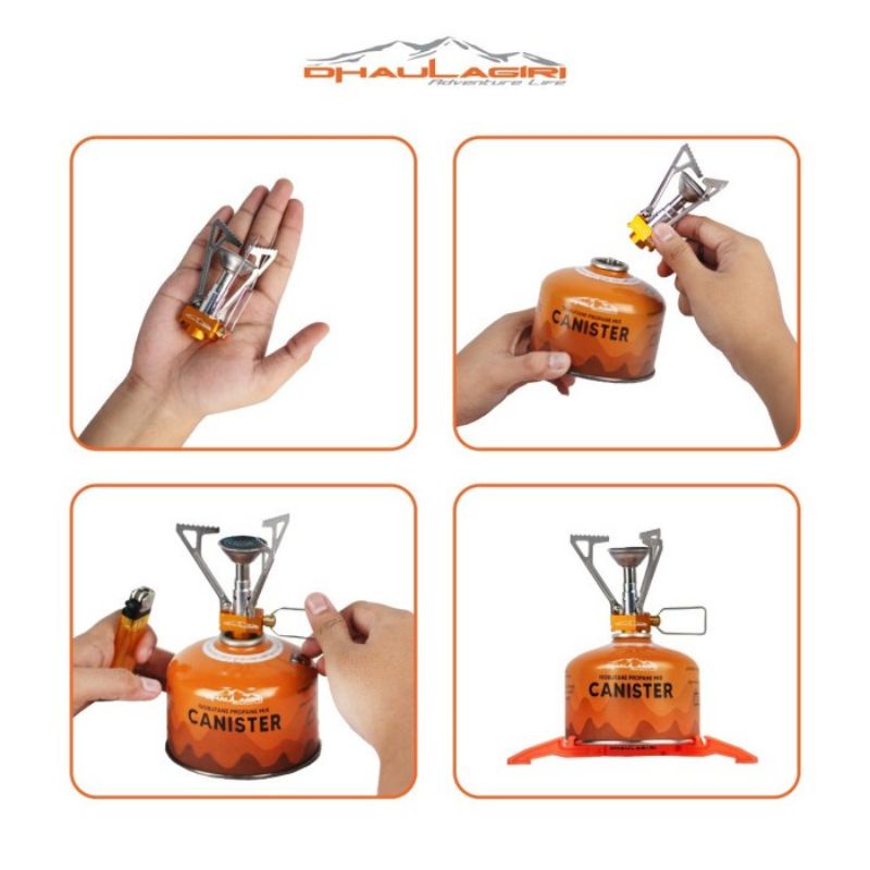 kompor camping ultralight dhaulagiri mini stove 03 kompor dh mini stove 03