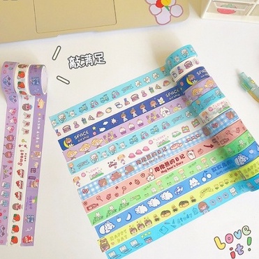 

HI433 Washi Tape Jurnal Scrapbook Motif Lucu Kelinci