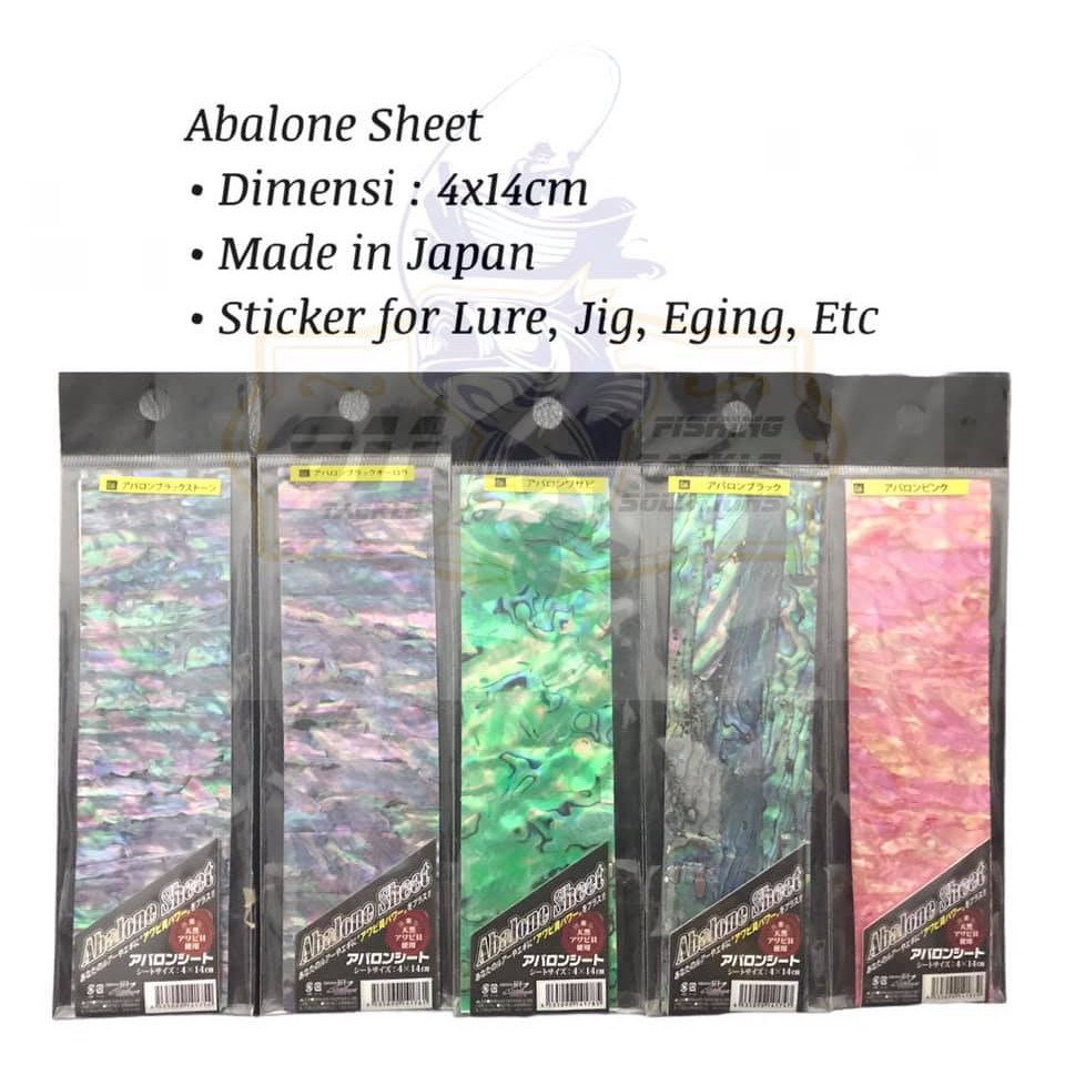 STIKER ABALONE SHEET