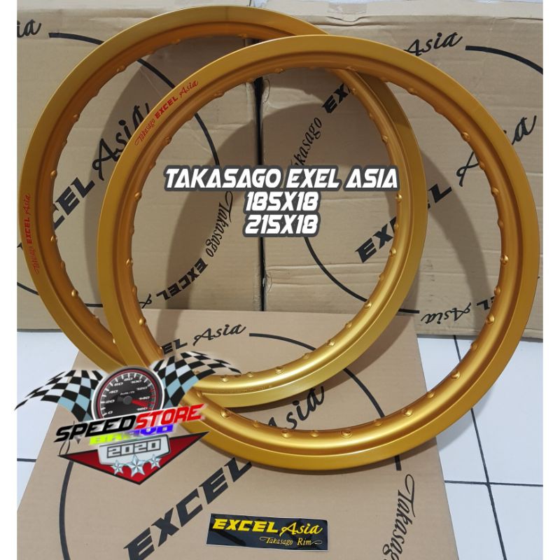 velg takasago exel 185x18 215x18 GOLD 185 18 215 18