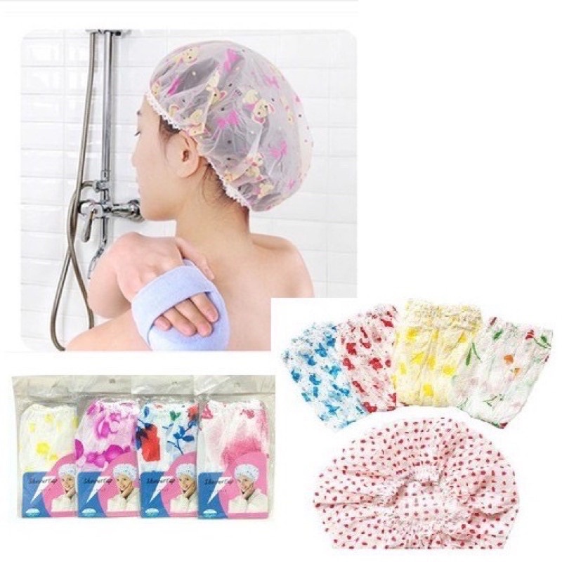 [ ECER ] SHOWER CAP/PENUTUP KEPALA BUAT MANDI