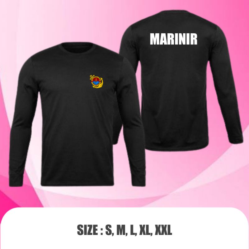 KAOS MARINIR LENGAN PANJANG