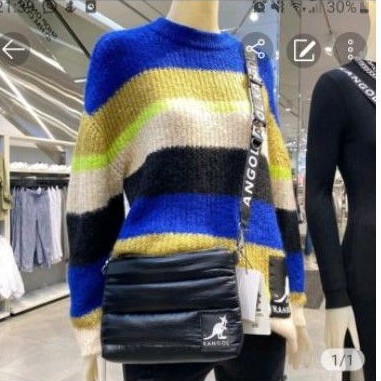 READY STOK TAS SELEMPANG / SLINGBAG H&M X KANGOL FREE JASTIP ORIGINAL STORE JAKARTA BEST SELLER