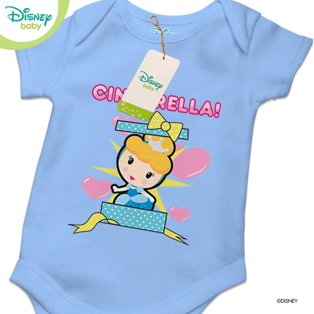 Jumper Bayi Segitiga Cinderella DISNEY Katun Bambu DPC46