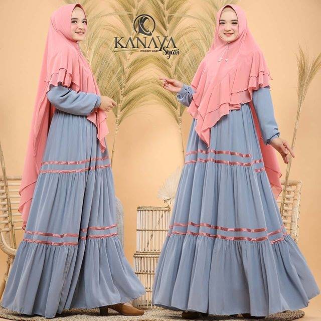 Gamis syari Kanaya ori