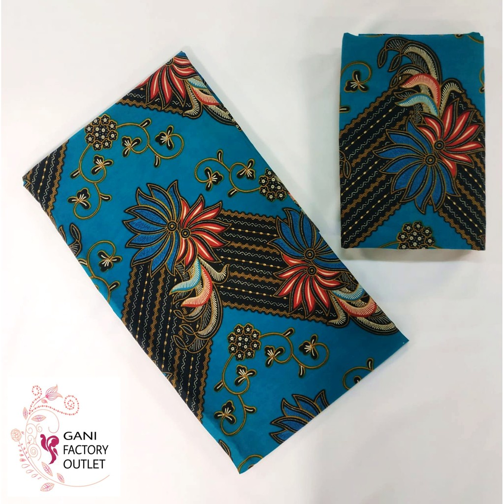 Kain Batik 2 Meter Motif Surya Kencana Bahan katun nyaman lembut Kode 629
