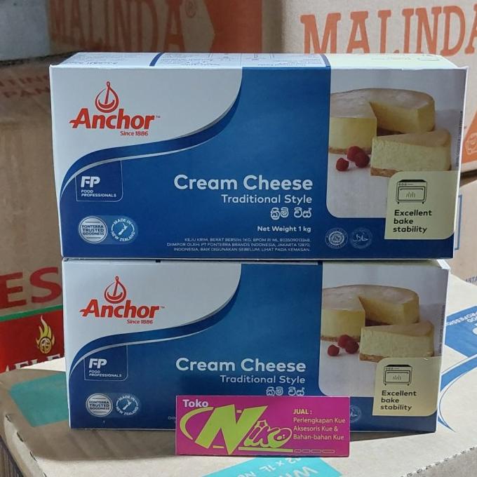 

(BISA COD) cream cheese anchor 1kg khusus gojek dan grab