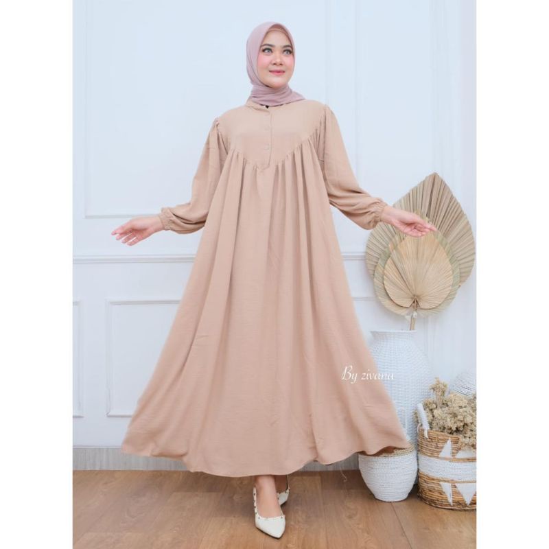 Dress JUMBO CRINCLE AIRFLOW - Belva Dress //JF972