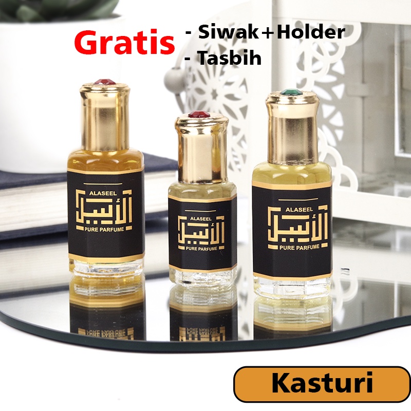 Terlaris Parfum Sholat Non Alkohol Minyak Kasturi Original Minyak Kasturi Asli parfum kasturi