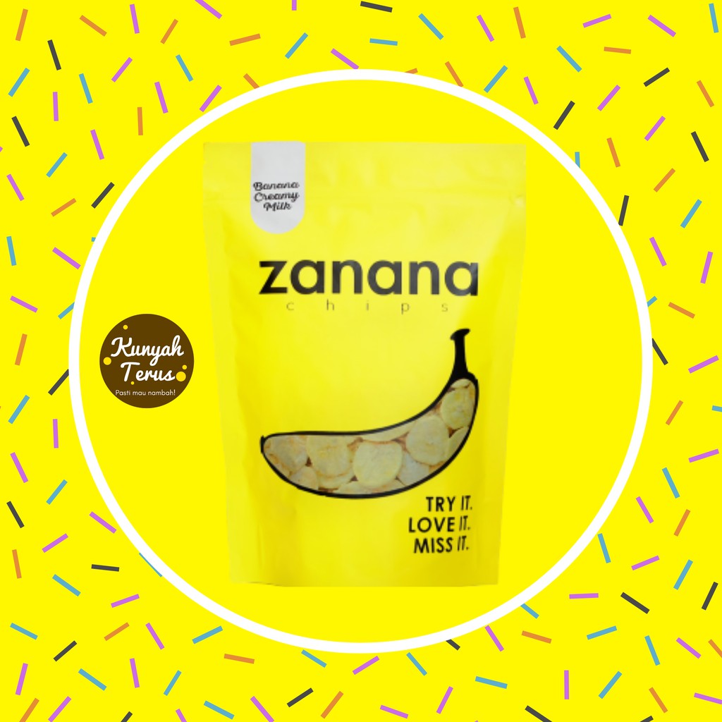 

Keripik Pisang Zanana Creamy Milk