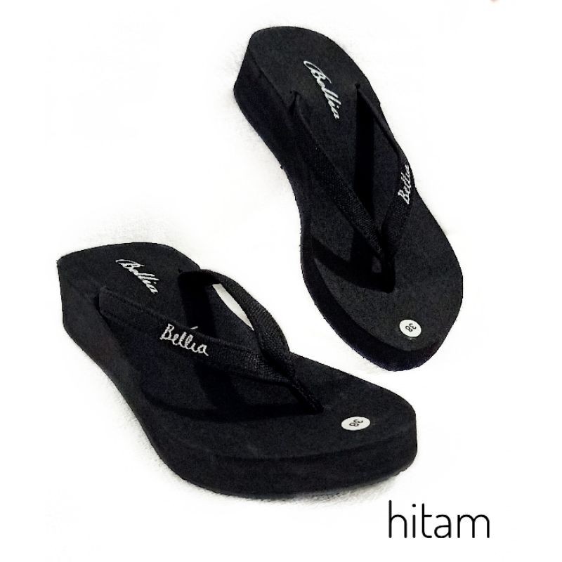 SANDAL WANITA SANDAL JAPIT  SANDAL WANITA WEDGES SANDAL Jepit WANITA (KODE BELIA)