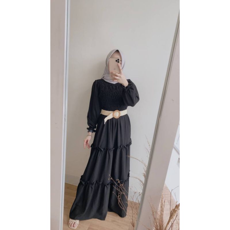 Kinda Smock Maxi by candy lady