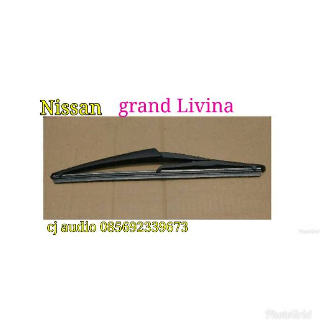 Wiper wifer kaca belakang Nissan grand livina x-gear original