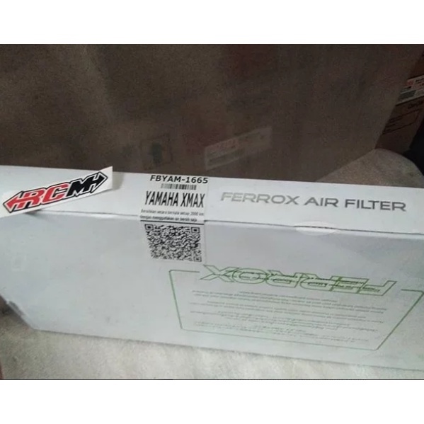 AIR FILTER UDARA SOLUSI SEUMUR HIDUP STAINLESS STAINLES STEEL PEMAKAIAN YAMAHA XMAX X MAX X-MAX ORIGINAL FERROX ASLI