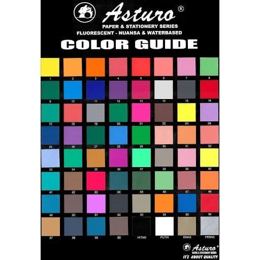 

Art Paper Kertas Karton / Paper Asturo 40X60 (50 Lembar)