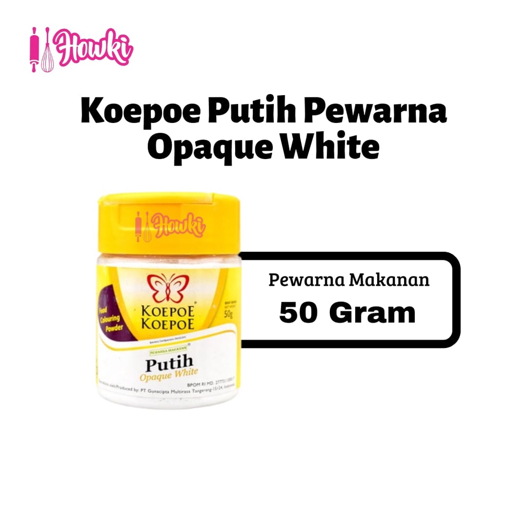 

Putih Opaque Koepoe-Koepoe