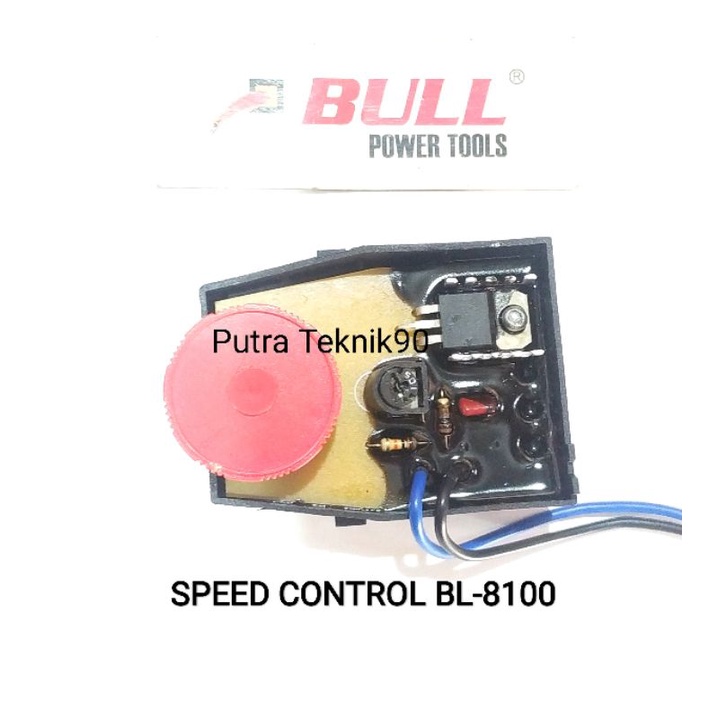 SWITCH SAKLAR SPEED CONTROL MESIN GERINDA BULL BL-8100