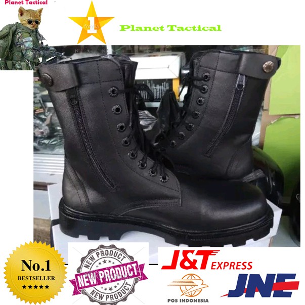 Sepatu PDL TNI POLRI Full Kulit