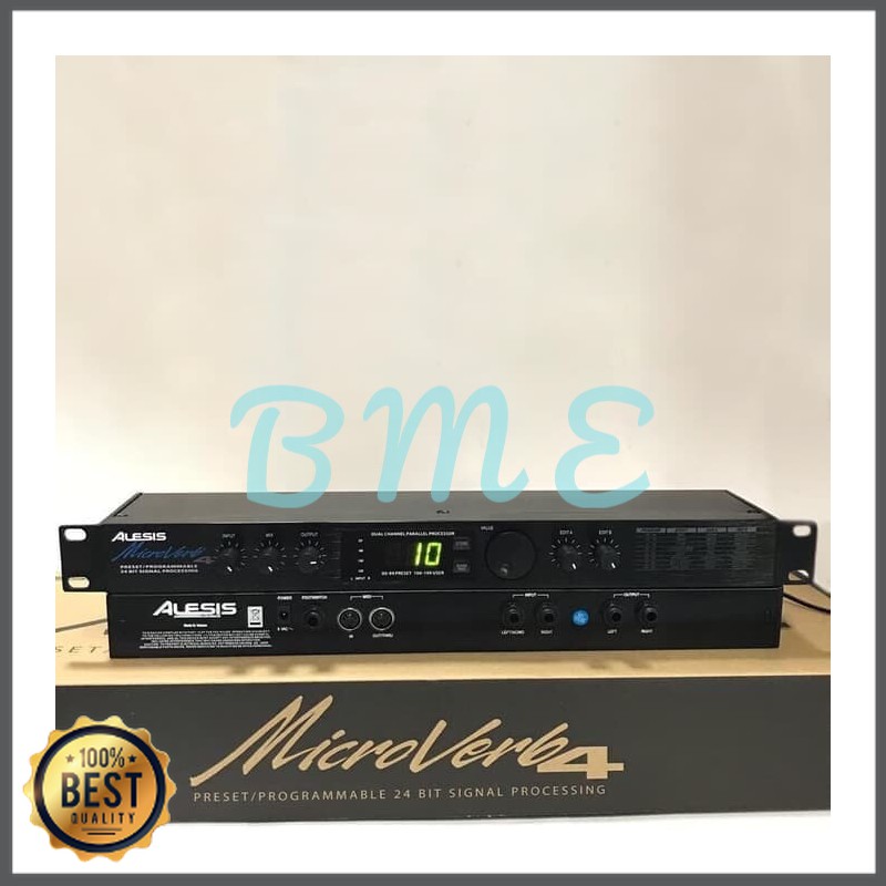 Mishad Shop -  Effect Vocal Alesis Microverb 4 . Grade A (Made In Taiwan) KUPING BESI GU-5117-1791
