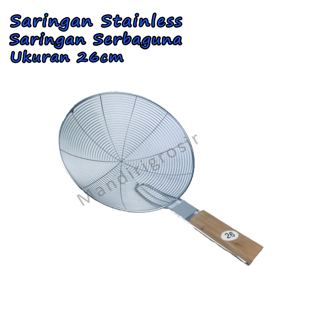 Saringan Stainless *Saringan * Saringan Serbaguna * 26cm