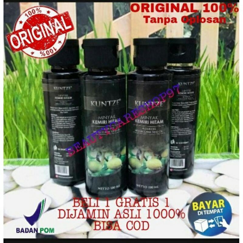 Minyak Kemiri Penghilang Uban Rambut Putih Permanen Asli Original Selamanya beli 1 gratis 1