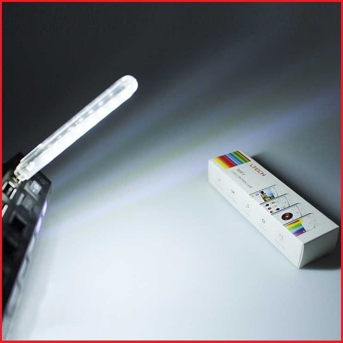 TOKOKU USB LED Stick Model Panjang Cahaya Putih Sangat Terang Portable
