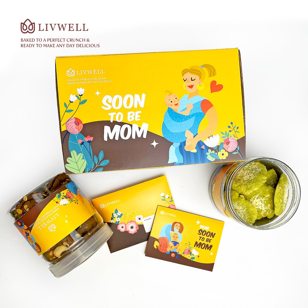 

Livwell - [EXCLUSIVE HAMPERS] Oatmeal Cookies - Soon to be Mom [FREE CARD]