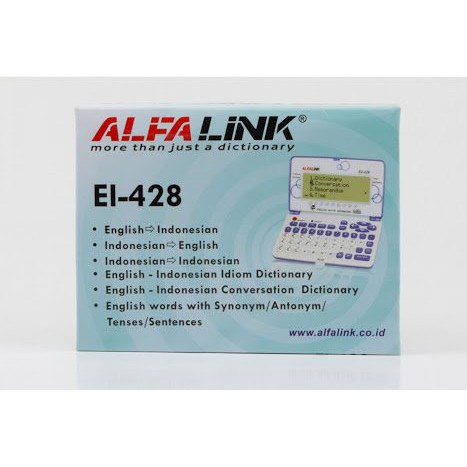 ALFALINK EI-428 - KAMUS ELEKTRONIK