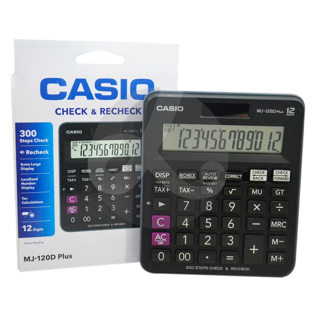

Calkulator Casio MJ-120D Plus Calculator Desktop
