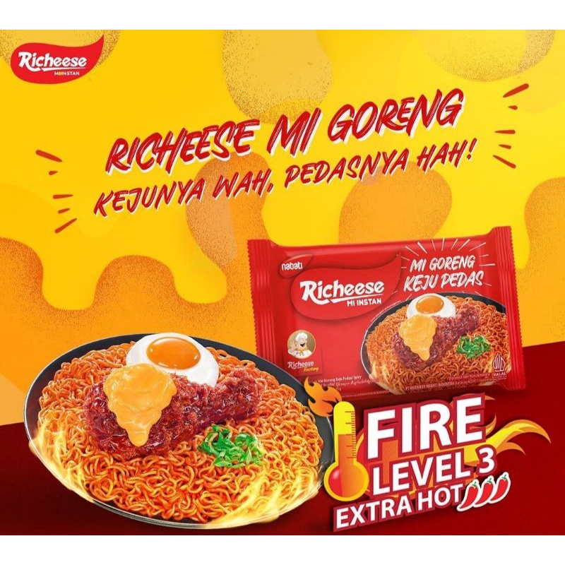 Richeese Mie Level 3