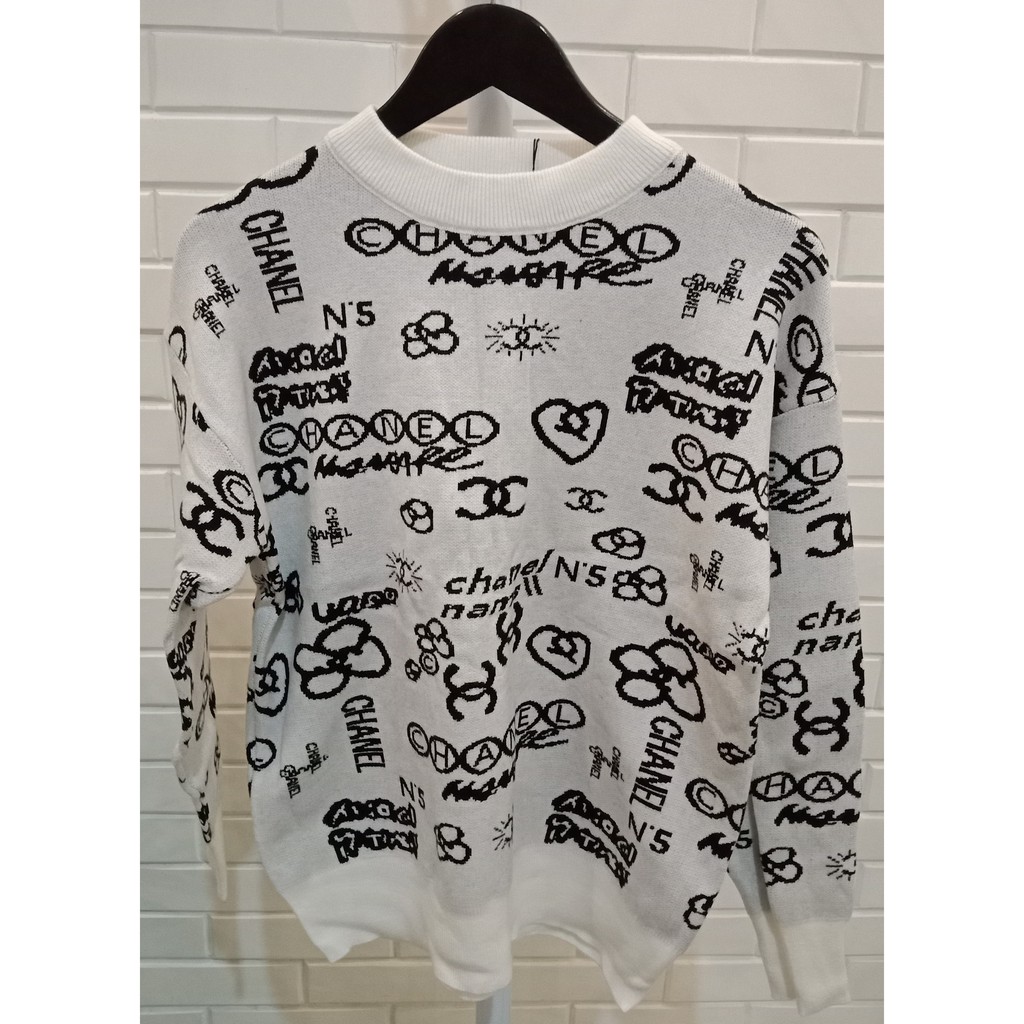 SWEATER RAJUT PREMIUM CHANEL ( TAG LABEL )