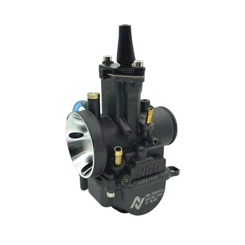 Karburator NGO Original Pwk 24-26-28-30-32-34 Karbu Kotak Black Silver Berikut Intake-Pilot Main Jet-2