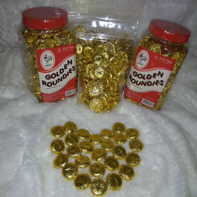 Golden Roundies 950gr (Coklat koin)