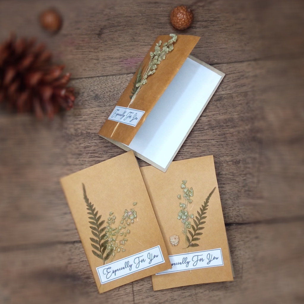 Kartu ucapan rustic vintage / greeting card / Gift card