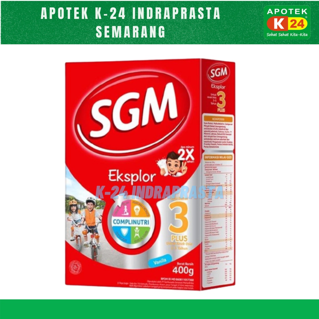 

SGM EKSPLOR 3 PLUS VANILA 400G