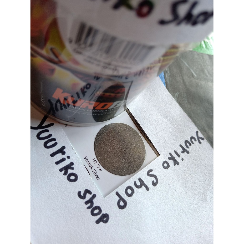 Pilok Samurai Cat Samurai Paint vostok silver Cat Semprot abu abu tua