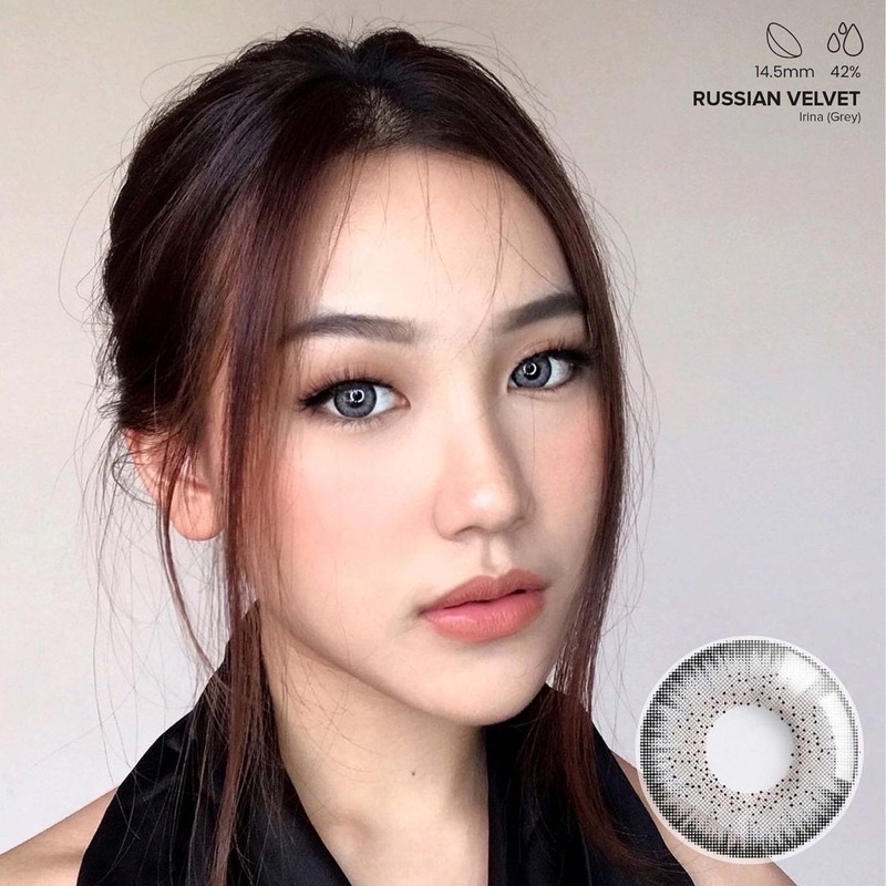 Softlens X2 RUSSIAN VELVET 14,5 MM Normal By X2 Exoticon / Soflen Russian Velvet / Russian Velvet By X2 Exoticon / Rusian / Rusian Velvet / SMKTMT