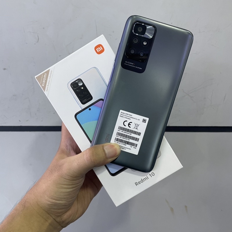 redmi 10 ram 4gb mulus second fullset original bekas pakai